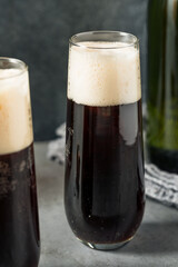 Boozy Irish Stout Black Velvet Beer Cocktail
