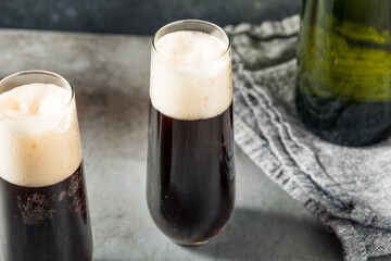 Boozy Irish Stout Black Velvet Beer Cocktail