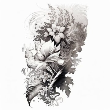 30+ Beautiful Flower Tattoo Ideas : Flower Tattoo Above Wrist I Take You |  Wedding Readings | Wedding Ideas | Wedding Dresses | Wedding Theme