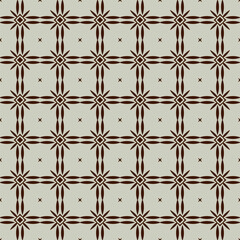 Fototapeta premium Geometric pattern. Seamless vector background. Ethnic graphic design 