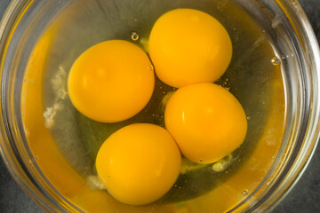 Raw Organic White Eggs