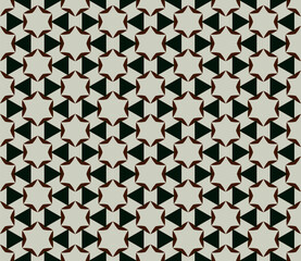 Geometric pattern. Seamless vector background. Ethnic graphic design	

