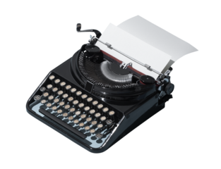 Professional vintage typewriter