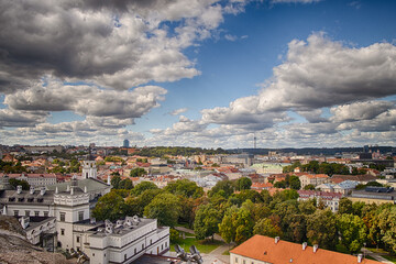 Fototapeta premium Vilnius. Panorama of the Old City.