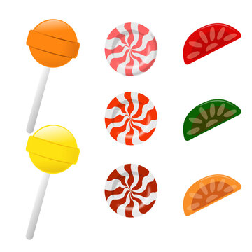 set of lollipops