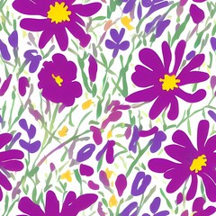 Flowers  created with generative ai technology