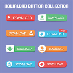 Download button collection	