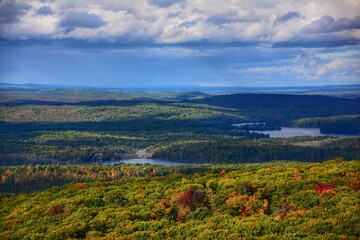 landscape in the mountains