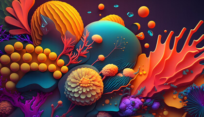Fototapeta na wymiar Colorburst: A Stunning Collection of Colorful Backgrounds for Your Designs
