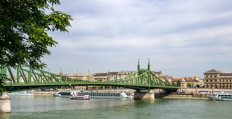 Fototapeta premium Szabadság Bridge in Budapest