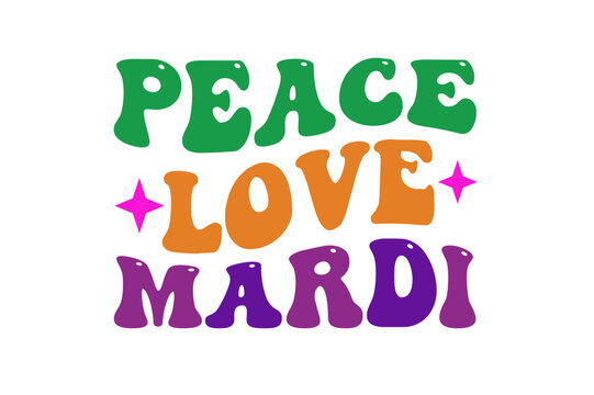 peace love mardi