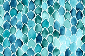 Vertical design of Geometric textile seamless pattern  Generative AI