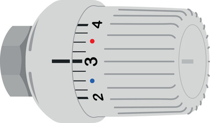 Battery regulator, vector illustration