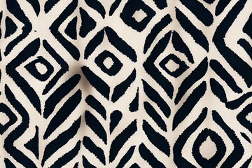 Vertical design of Geometric textile seamless pattern  Generative AI