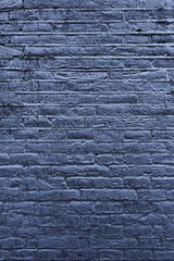 Texture of a black brick wall