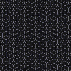  Hexagonal Maze pattern abstract illustration