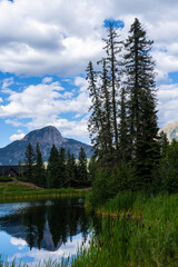 Views hiking in the San Juan Mountain range in southern Colorado.