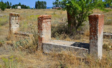 Halime Hatun Vault is a Seljuk mausoleum located in the Gevas district of Turkey.