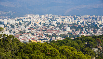 Obraz premium Split, Croatia. Urban landscape in summer. 