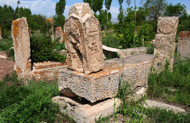 Halime Hatun Vault is a Seljuk mausoleum located in the Gevas district of Turkey.