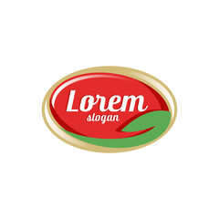 Natural Leaf Product Label Logo Design