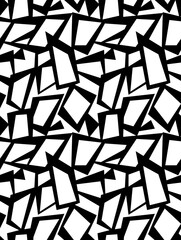 Seamless geometric pattern, modern print.