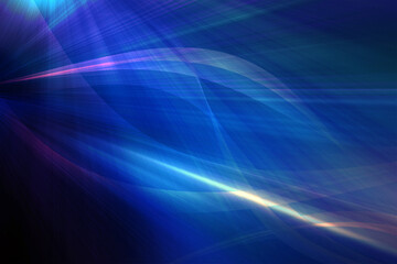 Fototapeta premium Abstract background in blue colors