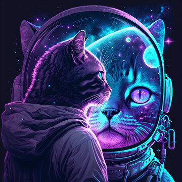 gato do espa&ccedil;o