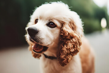 Cute puppy dog, pet dog , animal 