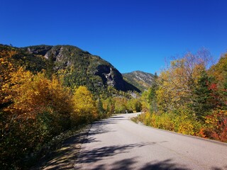 Parc nationaldes Hautes‑Gorges-de-la-Rivière‑Malbaie, Quebec, Fall in Canada