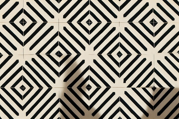 black and white seamless pattern