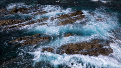 rocas en mar de los Cabos