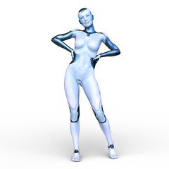 女性サイボーグ