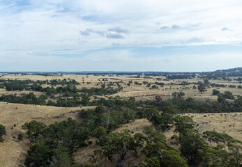 Fototapeta na wymiar Nature landscape with ocean view and blue sky in Queensland, Australia.