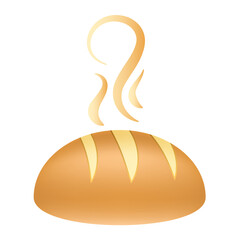 fresh baked loaf of bread