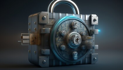 Fototapeta na wymiar The most secure lock