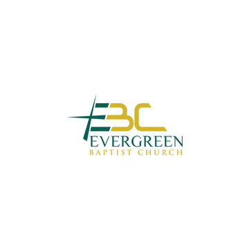 EBC Letter Initial church logo Design Template Vector Illustration