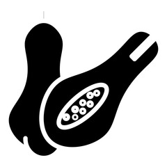 papaya illustration