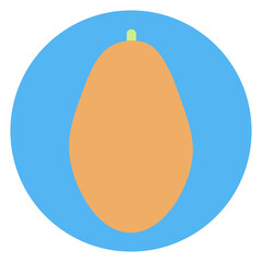 papaya illustration