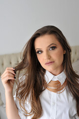linda mulher de negócios 