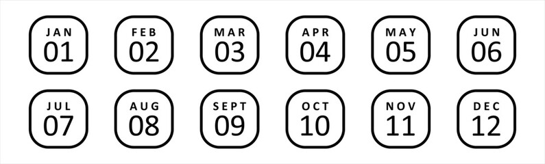 Calendar mounts icon. schedule symbol. business plan schedule with number signs, vector illustration