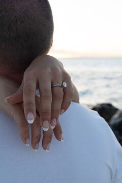 women getting engaged