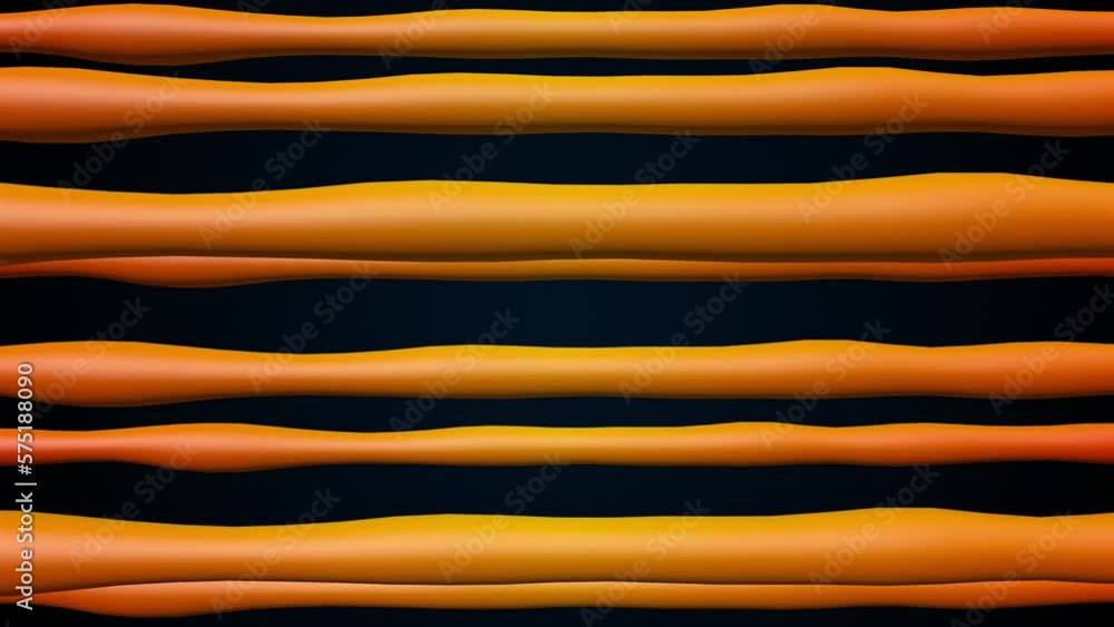 Poster wavy lines. computer generated 3d render