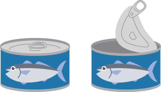 缶詰のイラスト