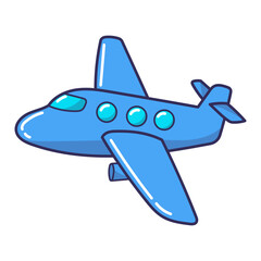 illustration of airplane