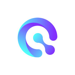 Initial Letter Q Logo, letters Q technology icon vector template 