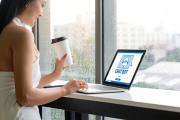 Chatbot software application for modish online business that automatically reply to customer...