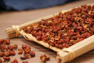 sun-dried red Sichuan peppercorns