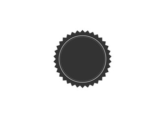 Vector stamp without text isolated on white background.