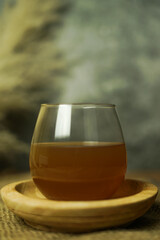 a traditional ginger drink from Indonesia called Wedang Jahe.